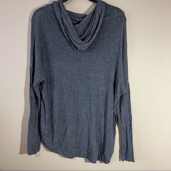 ✨ Garage Lightweight Gray Tunic Length Hoodie XS/S - Picture 5 of 6
